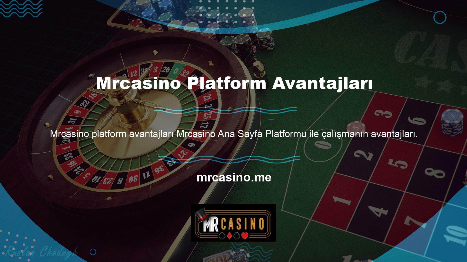 Mrcasino kullanıcılara çok çeşitli oyunlar ve çeşitli oyunlar sunan birçok yönden en iyi bahis sitelerinden ve casinolardan biridir